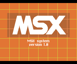 MSX1起動!の図